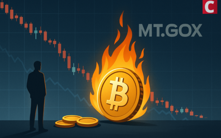 암호화폐 청산 5.44억 달러 돌파… 마운트 곡스 상환 변수 앞두고 시장 흔들