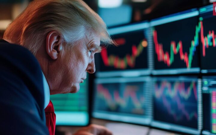 트럼프 관세 위협에 암호화폐 시장에서 7억 7,000만 달러 규모의 청산 발생