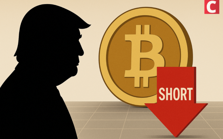 ‘트럼프 내부자’ 고래, 비트코인 3.4억 달러 규모 공매도… 변동성 확대 경고