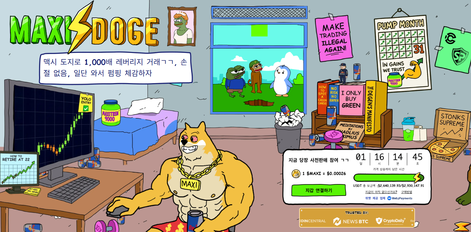 맥시 도지 사전 판매
