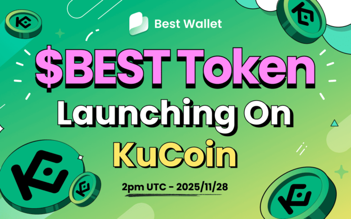 베스트 월렛, 28일 오후 11시 쿠코인 상장 확정… 대형 거래소 추가 상장 가능성은?