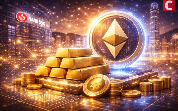 홍콩 항셍, 이더리움 기반 토큰화 금 ETF 출시