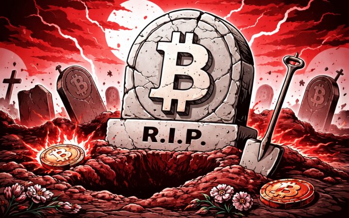 가상화폐 종말, 정말 올까? 이미 400번 넘게 죽은 비트코인