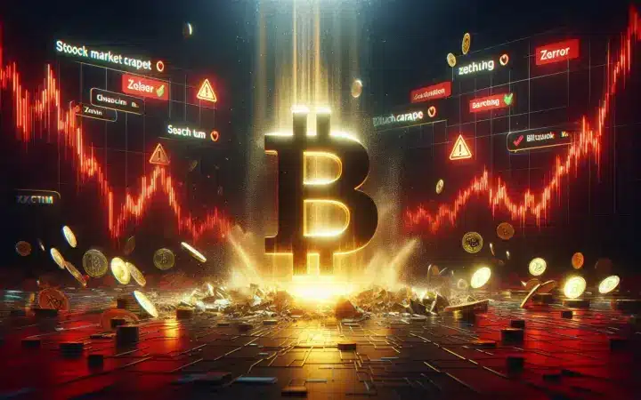 ‘비트코인 제로’ 검색량 사상 최고치…극단적 공포, 역발상 매수 구간인가