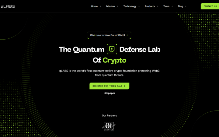 qONE, 양자 보안 기술로 제2의 이더리움 노린다… 2026년에 가장 유망한 프리세일일까?