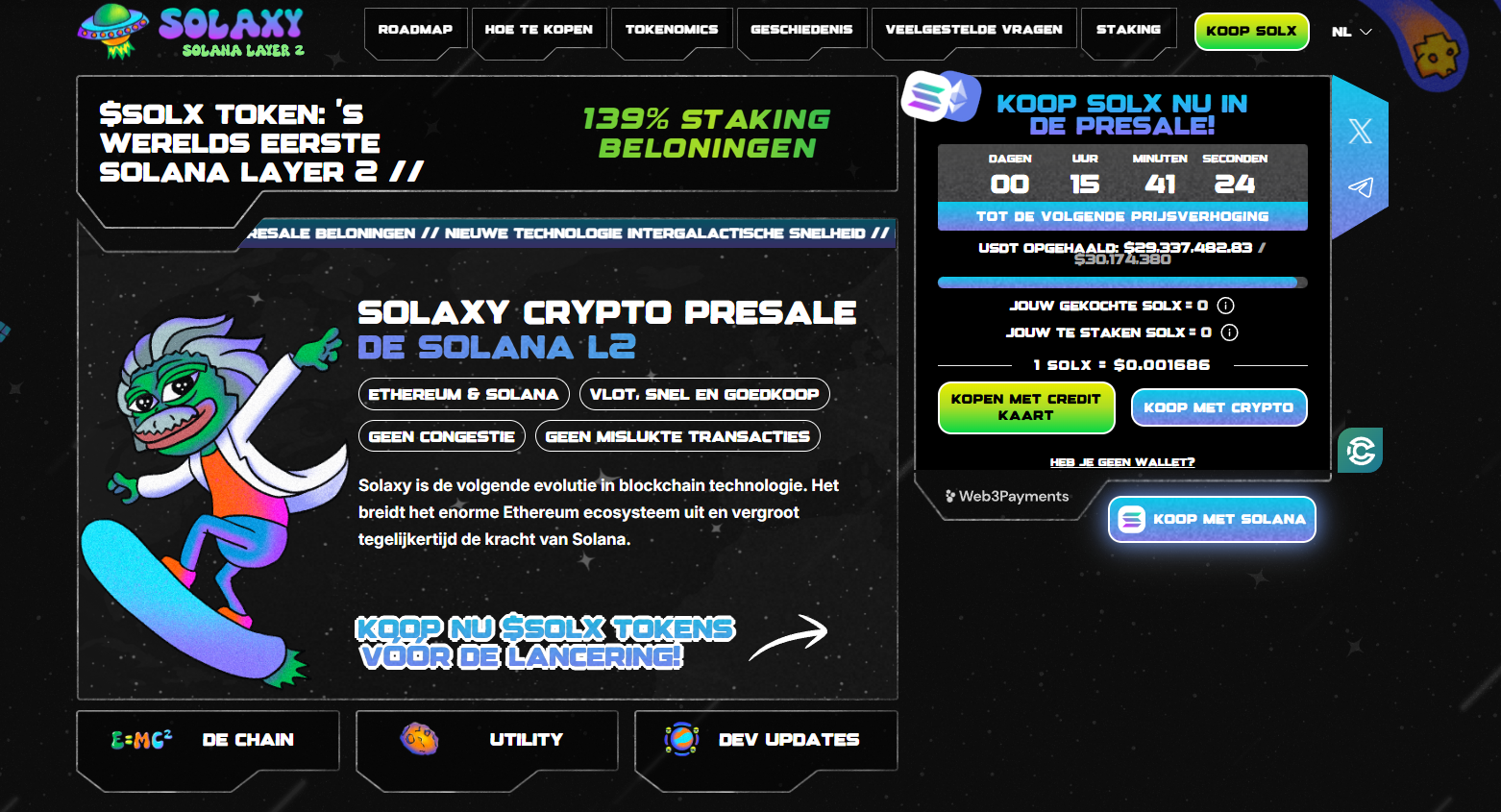 Solaxy, het antwoord op de vraag welke crypto kopen.