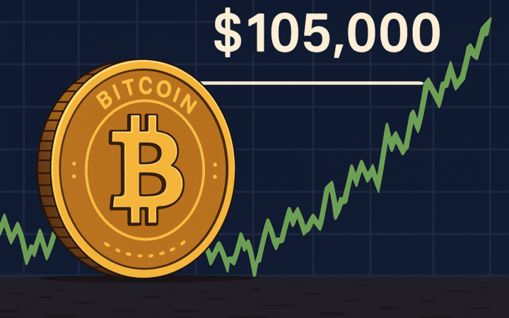 BTC koers houdt stand op $105.000 ondanks zwijgzame Powell – nu Bitcoin kopen of niet?