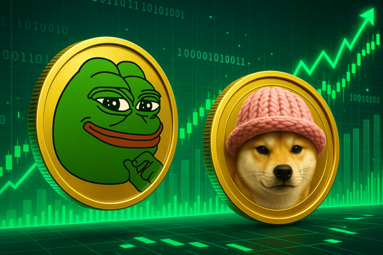 PEPE & WIF stijgen in crypto meme comeback – stijgt deze nieuwe meme coin mee?