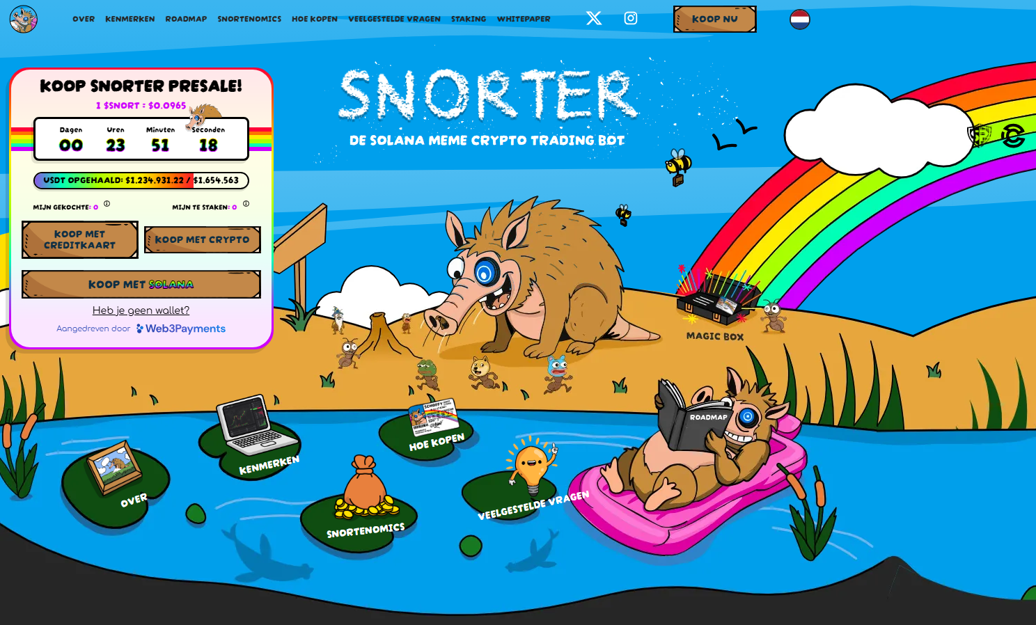 Snorter presale