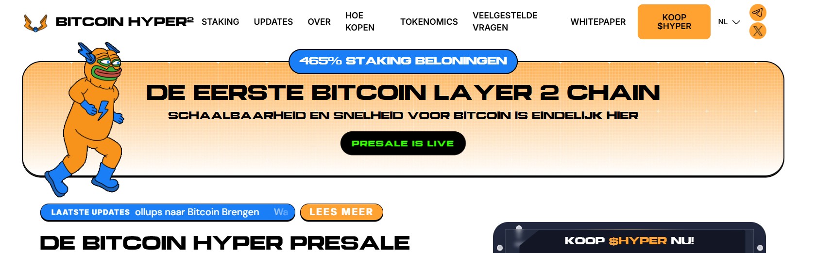 bitcoin hyper bitcoin koers