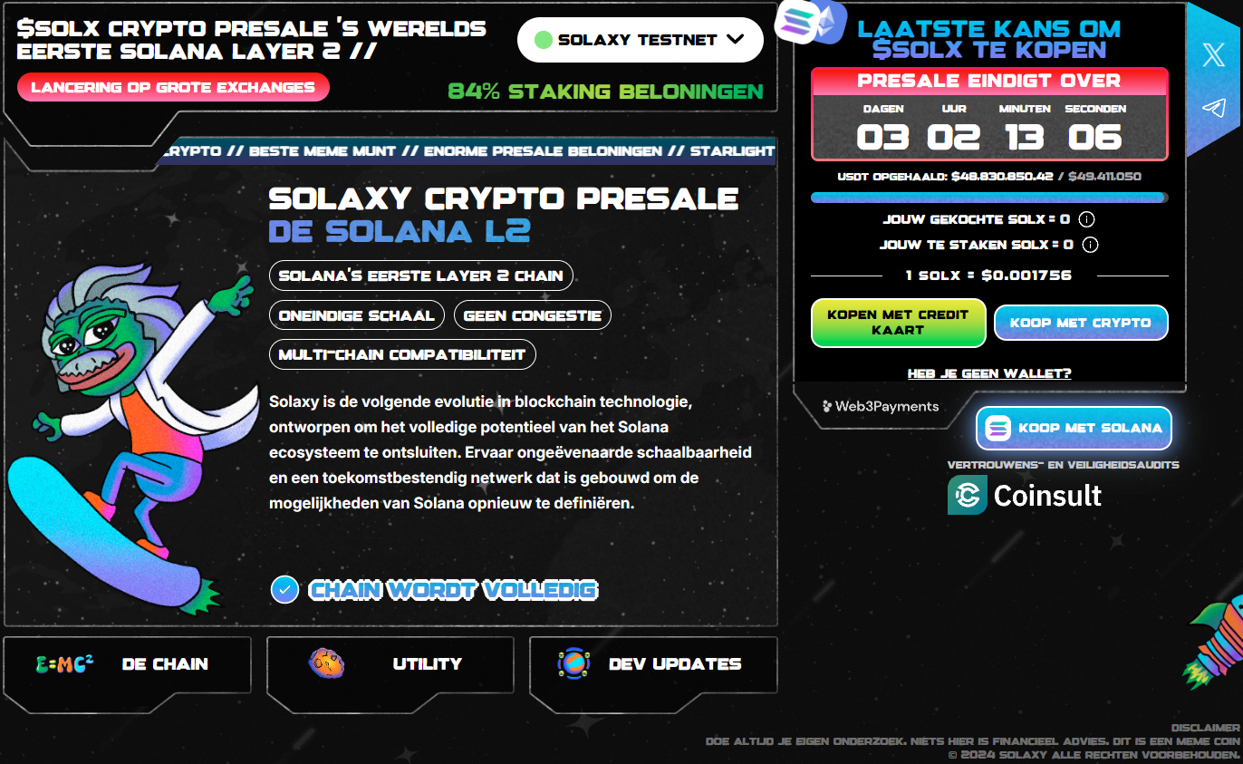 Solaxy ($SOLX) presale 2025