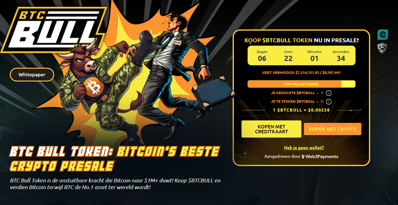 Bitcoin Bull ($BTCBULL) presale 2025