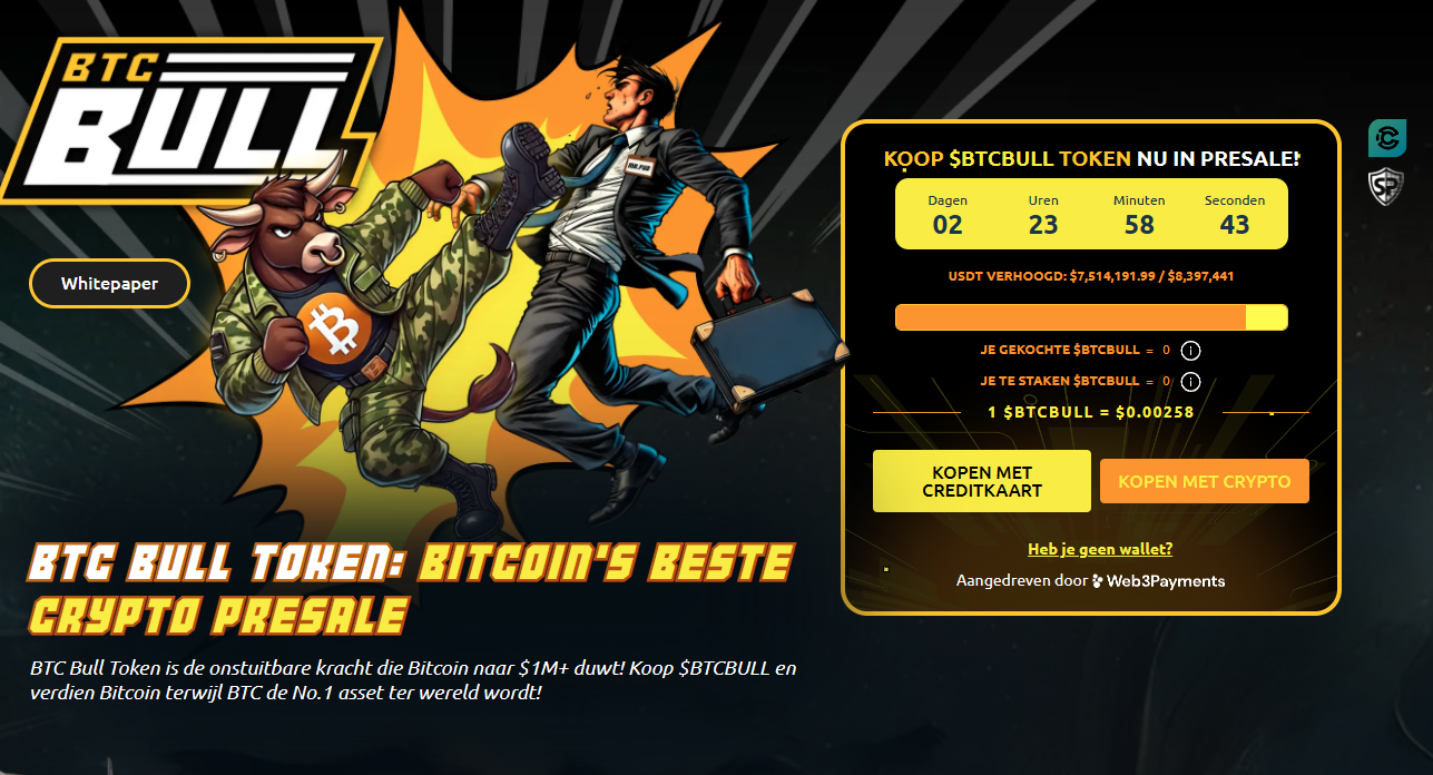 Bitcoin Bull ($BTCBULL) presale 2025