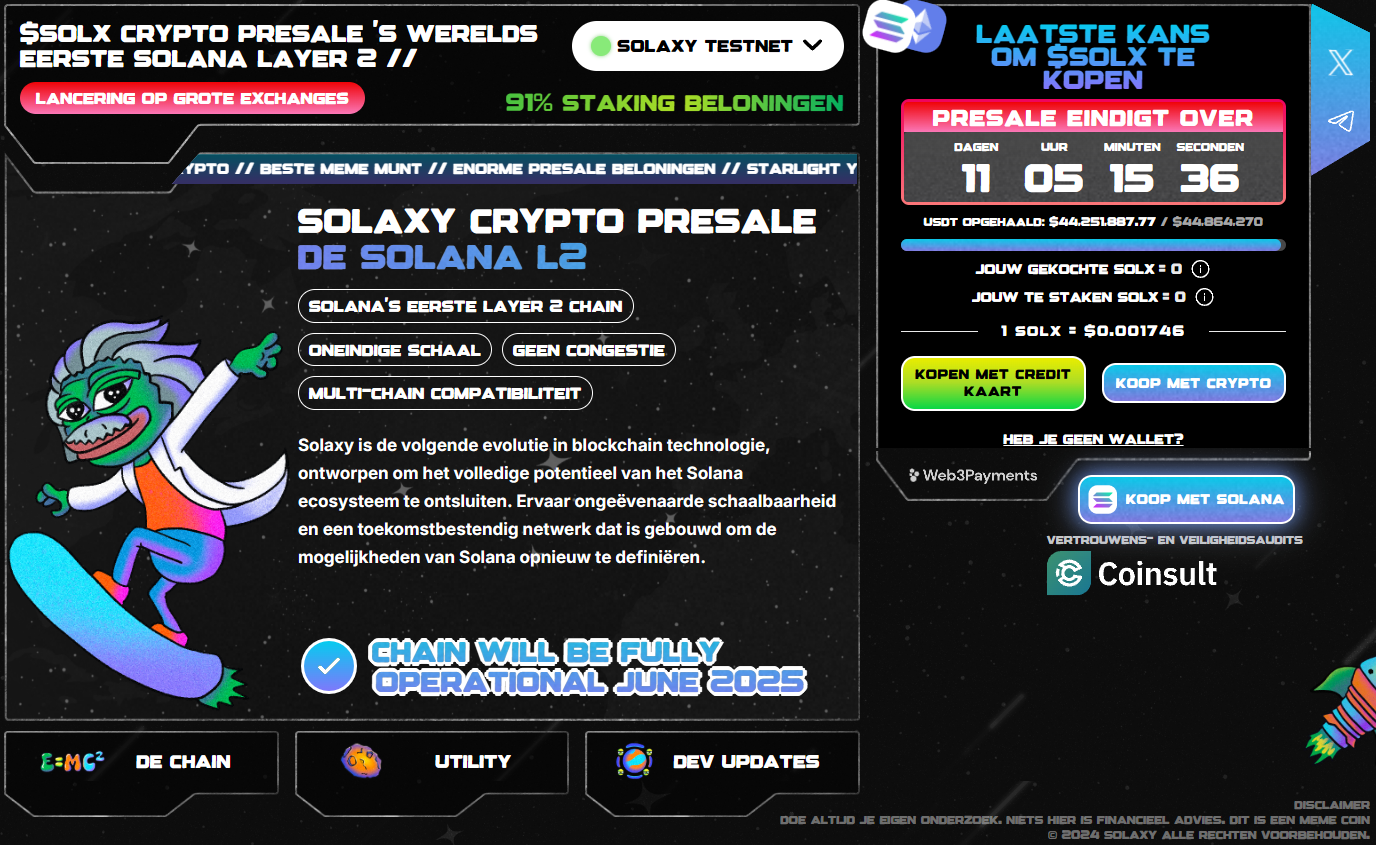 Solaxy ($SOLX) presale 2025
