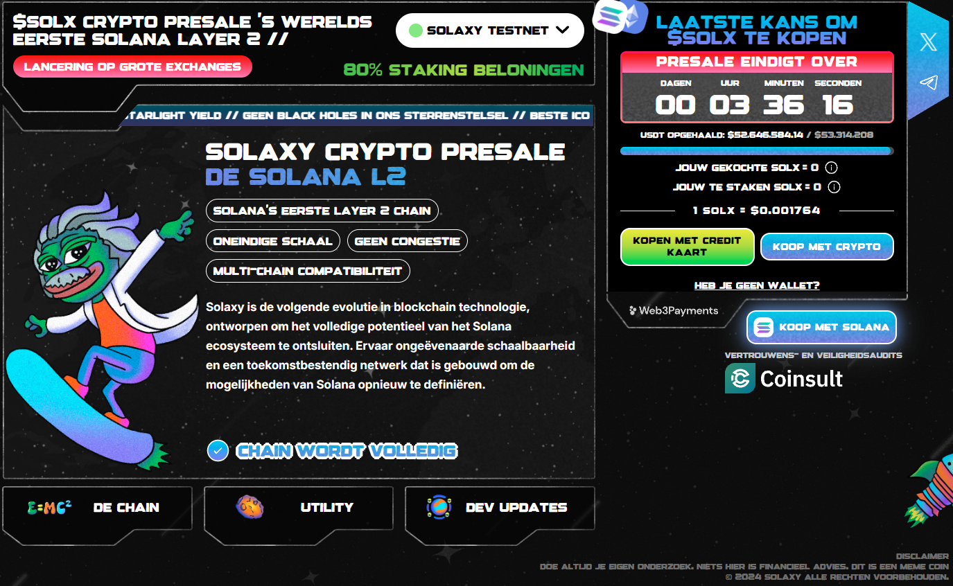 Solaxy ($SOLX) presale 2025
