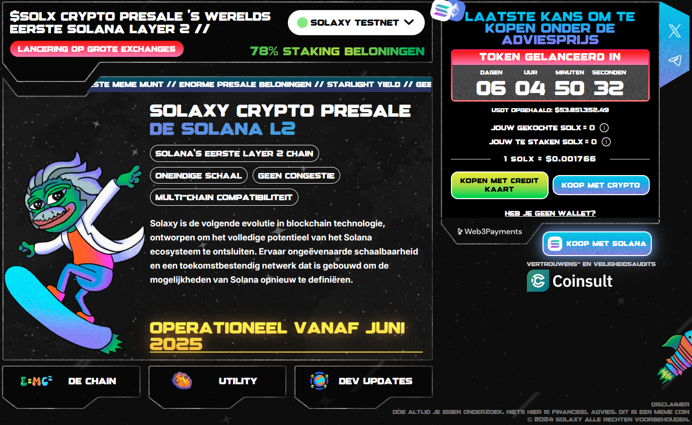 Solaxy ($SOLX) presale 2025