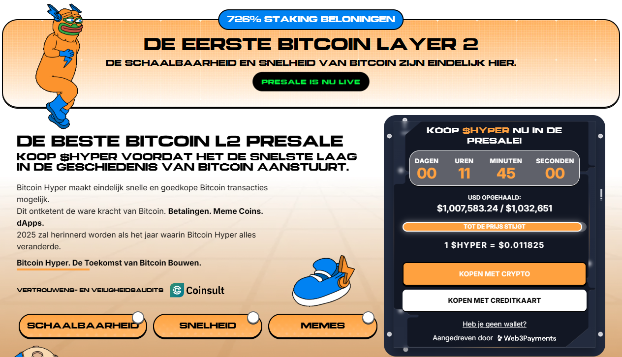 Bitcoin Hyper ($HYPER) presale 2025