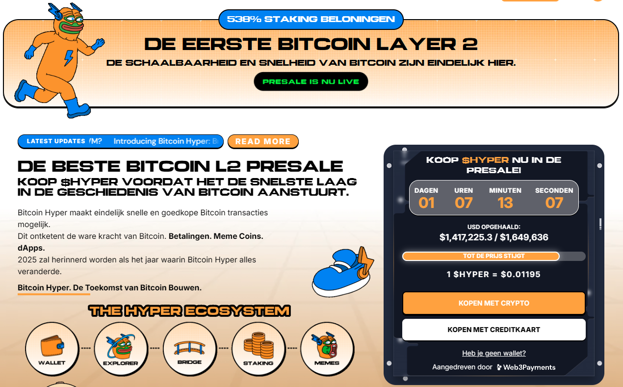 Bitcoin Hyper ($HYPER) presale 2025