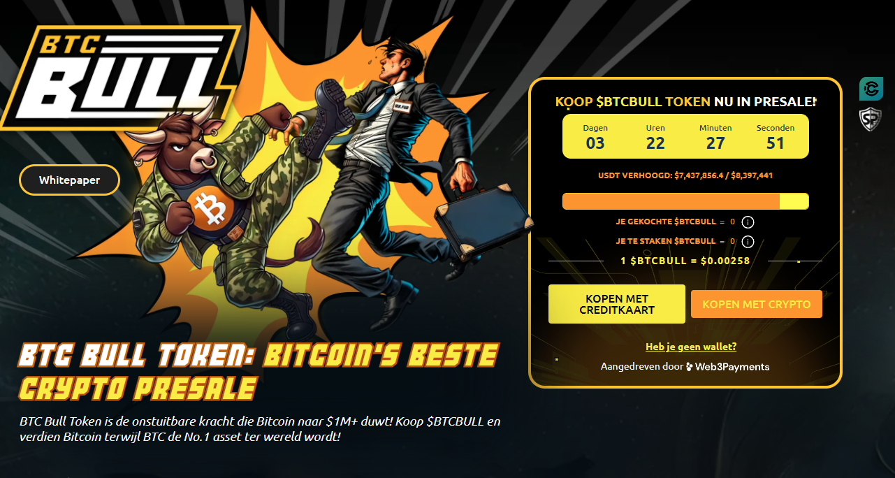 Bitcoin Bull ($BTCBULL) presale 2025