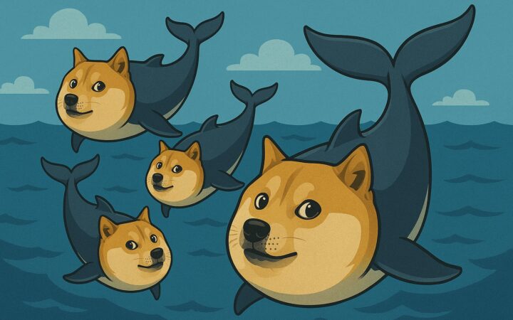 DOGE whales kopen massaal bij – wat gaat de Dogecoin koers doen?