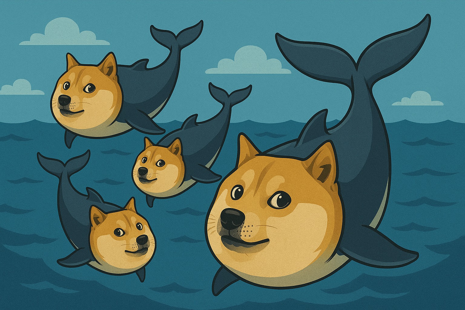 DOGE whales kopen massaal in - Wat gaat Dogecoin doen?