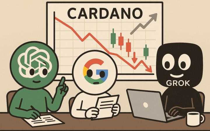 Gemini, ChatGPT & Grok voorspellen of de Cardano koers gaat stijgen tegen eind 2025