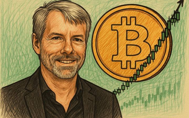 Michael Saylor: nieuwe Bitcoin aankoop door Strategy nadat de BTC koers $122k voorbij pumpt