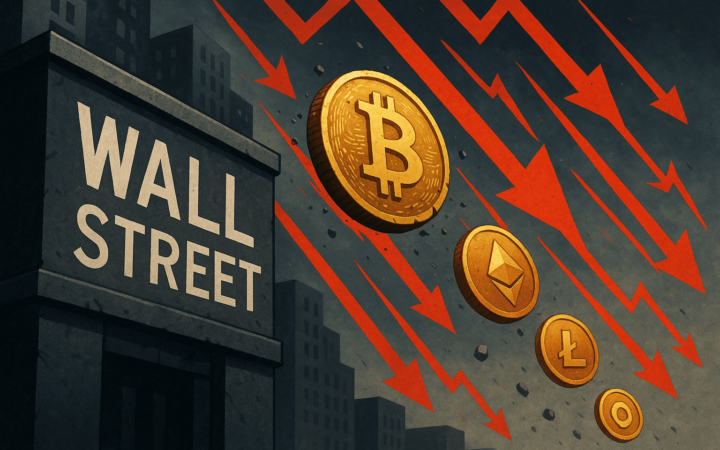 Wall Street waarschuwt: 5 signalen wijzen op naderende crypto koers crash