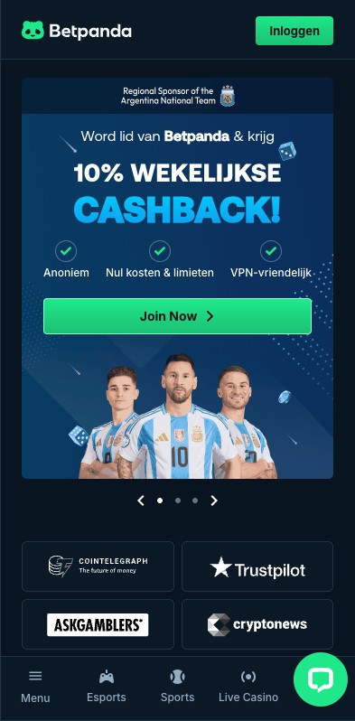 Betpanda is een crypto casino no kyc