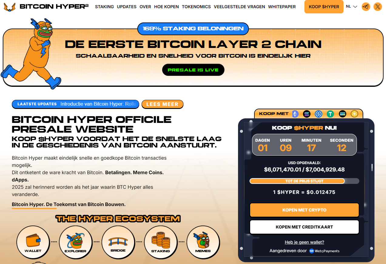 Bitcoin Hyper ($HYPER) presale 2025