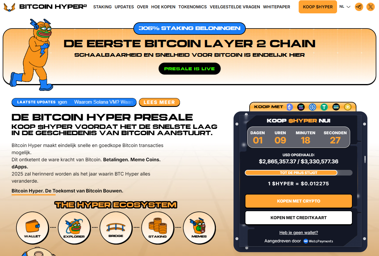 Bitcoin Hyper ($HYPER) presale 2025