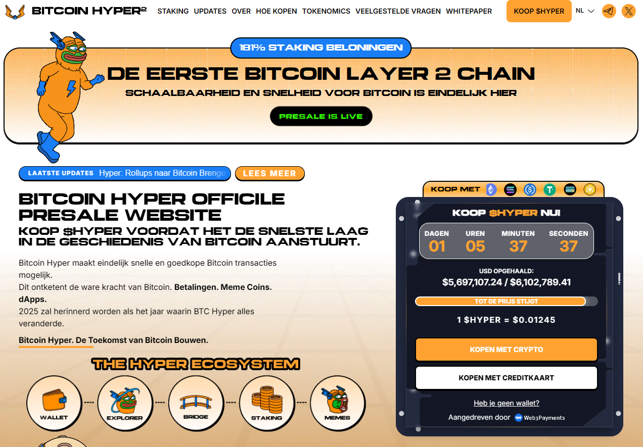 Bitcoin Hyper ($HYPER) presale 2025