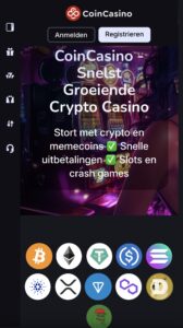 Homepagine coincasino - snelst groeiende crypto casino