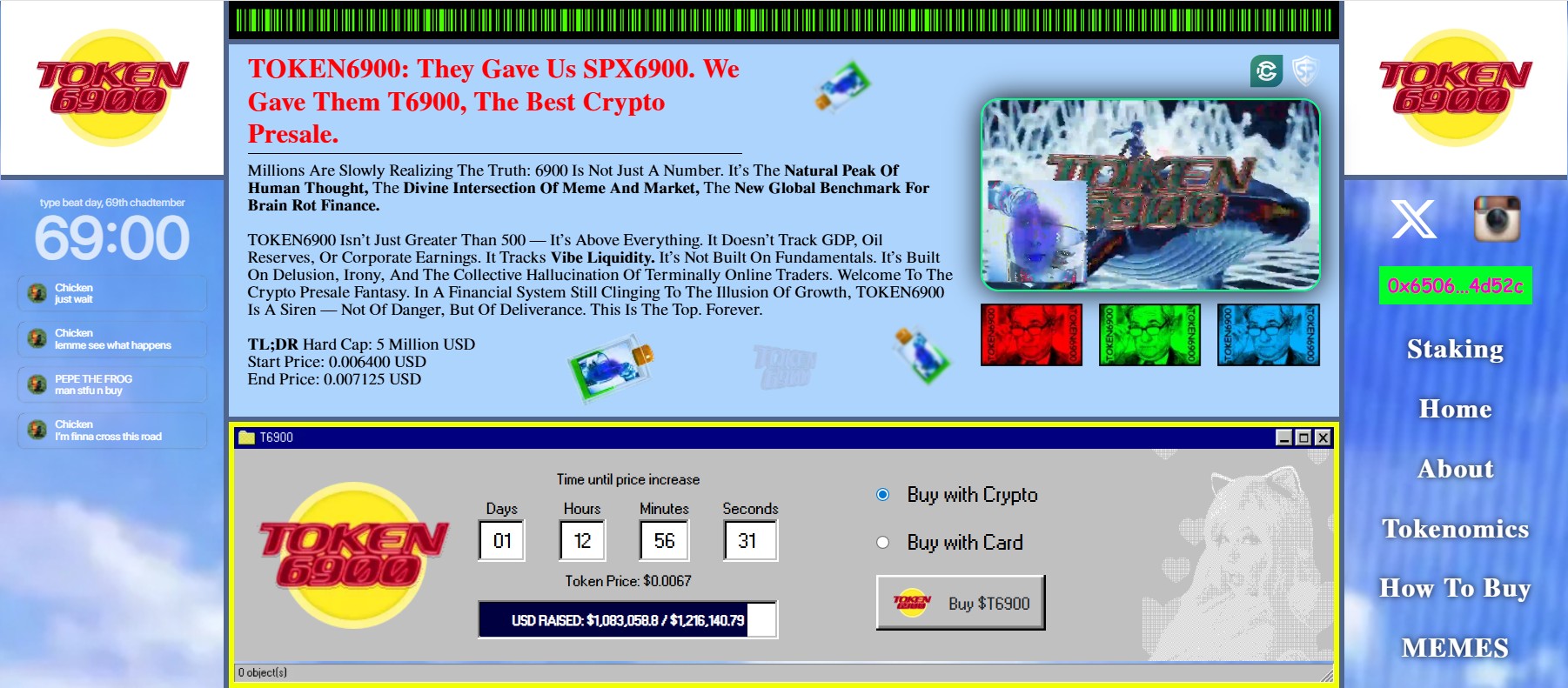 token6900 crypto meme coin