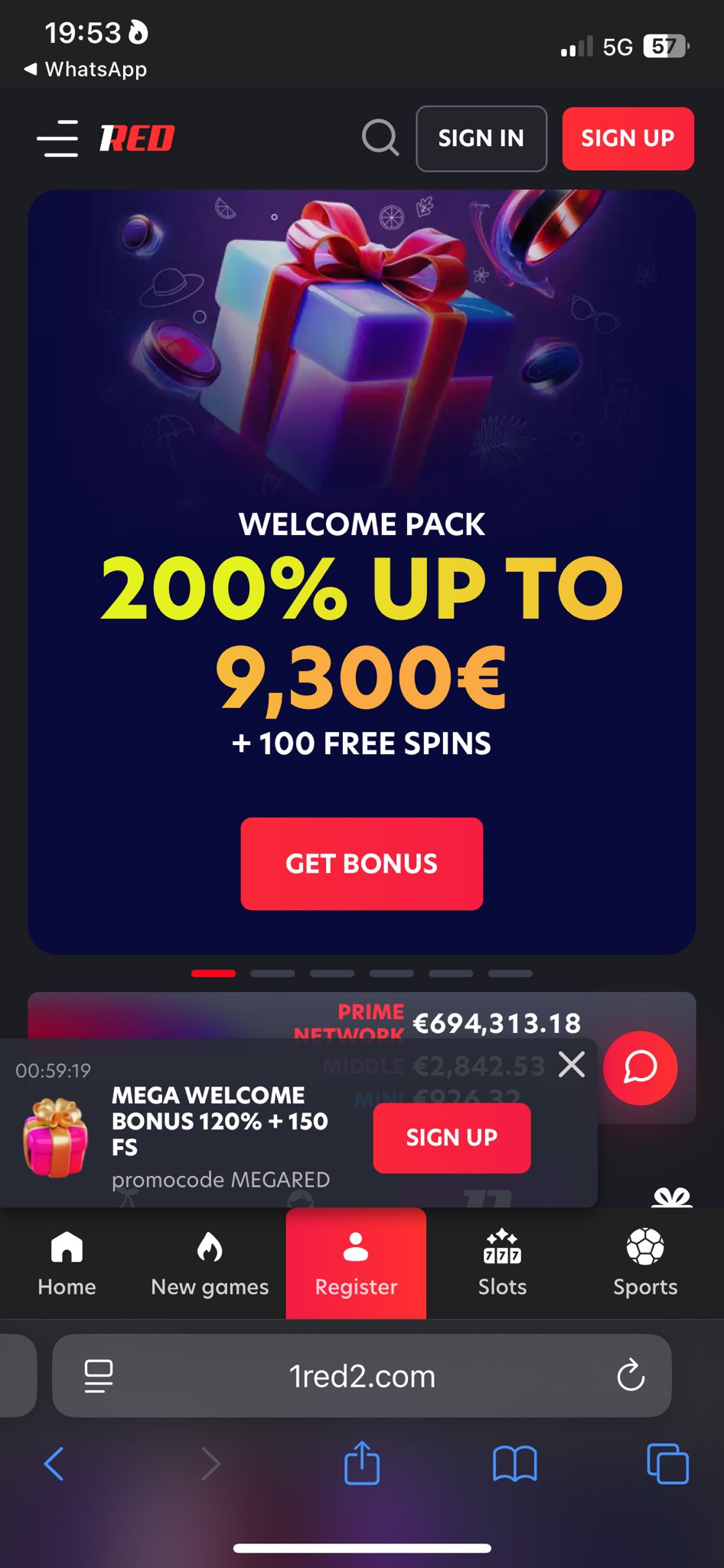 1red casino mobiel online casino zonder Cruks
