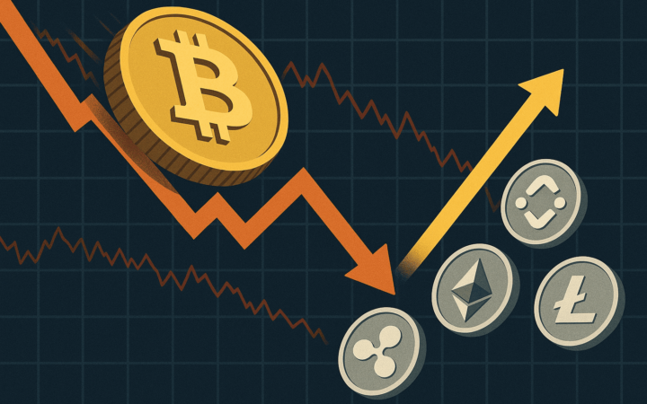 Bitcoin koers boven $122.000 terwijl altcoins BTC inhalen – altseason eindelijk aangebroken?
