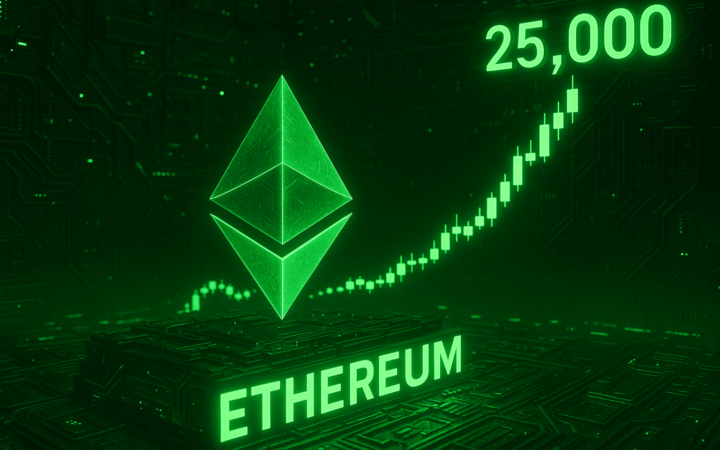 Ethereum naar $25K? Grote bank voorspelt 8x groei door stablecoins