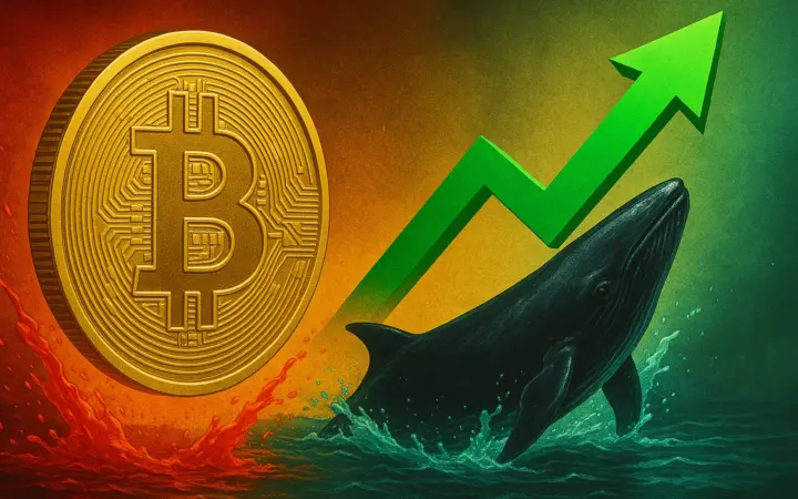 Bitcoin koers herstelt razendsnel van flashcrash – whale dump zet crypto markt op scherp