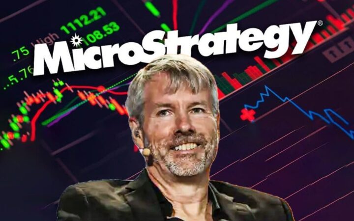 MicroStrategy’s Bitcoin treasury bereikt $77B – Saylor stelt BTC voorspelling bij