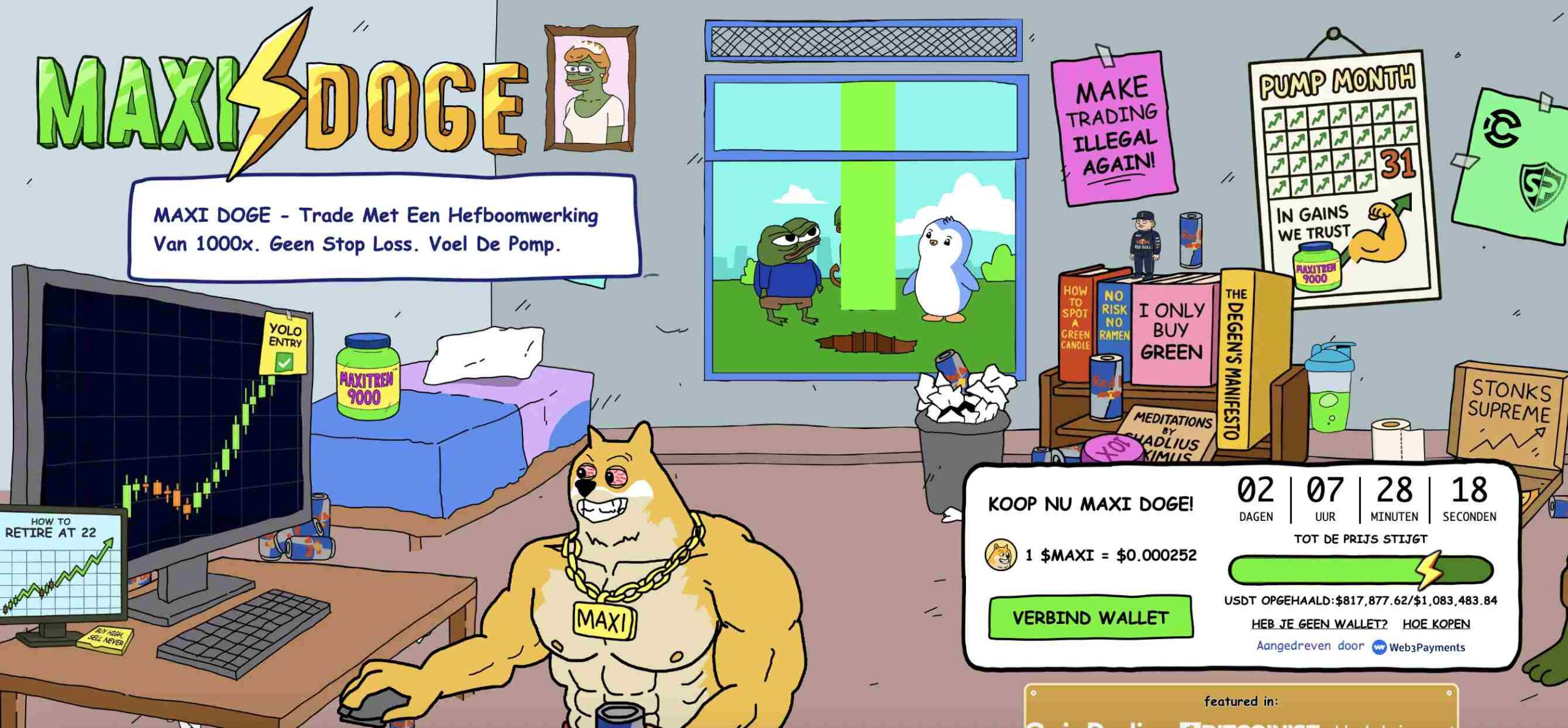 Maxi Doge presale
