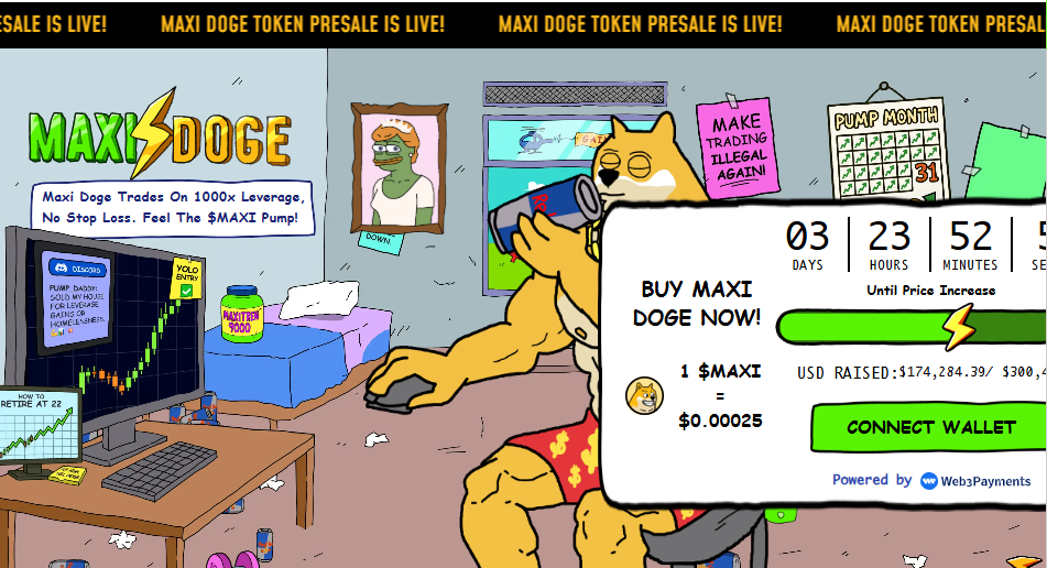 Maxi doge koers alternatief