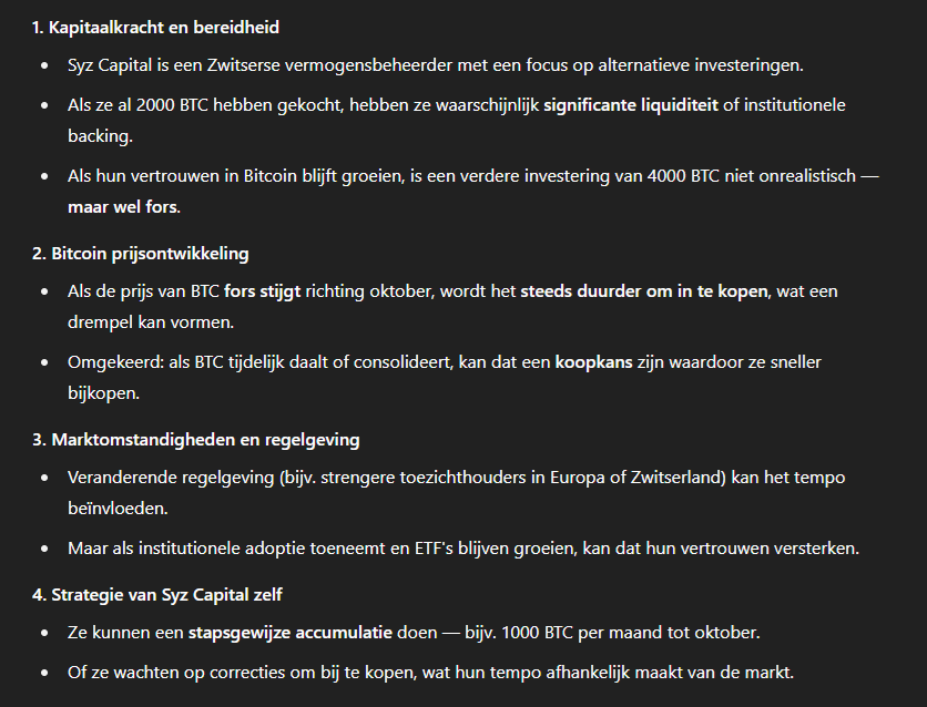 chatgpt voorspelt aankoop syz capital