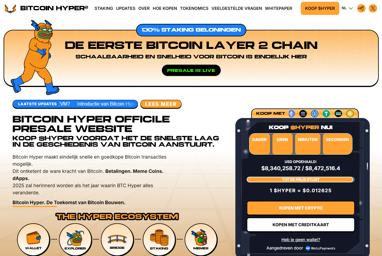 Bitcoin Hyper presale 2025