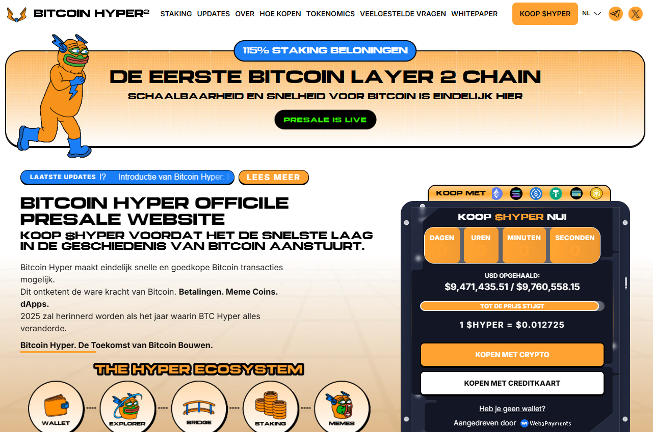 Bitcoin Hyper ($HYPER) presale 2025