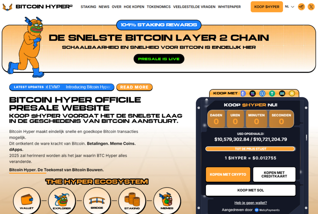 Bitcoin Hyper ($HYPER) presale 2025