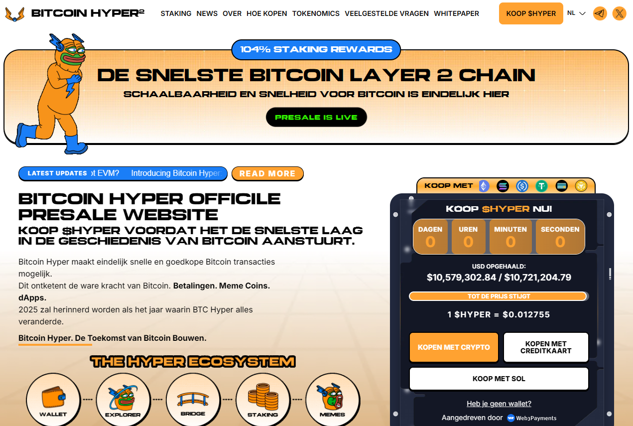 Bitcoin Hyper ($HYPER) presale 2025