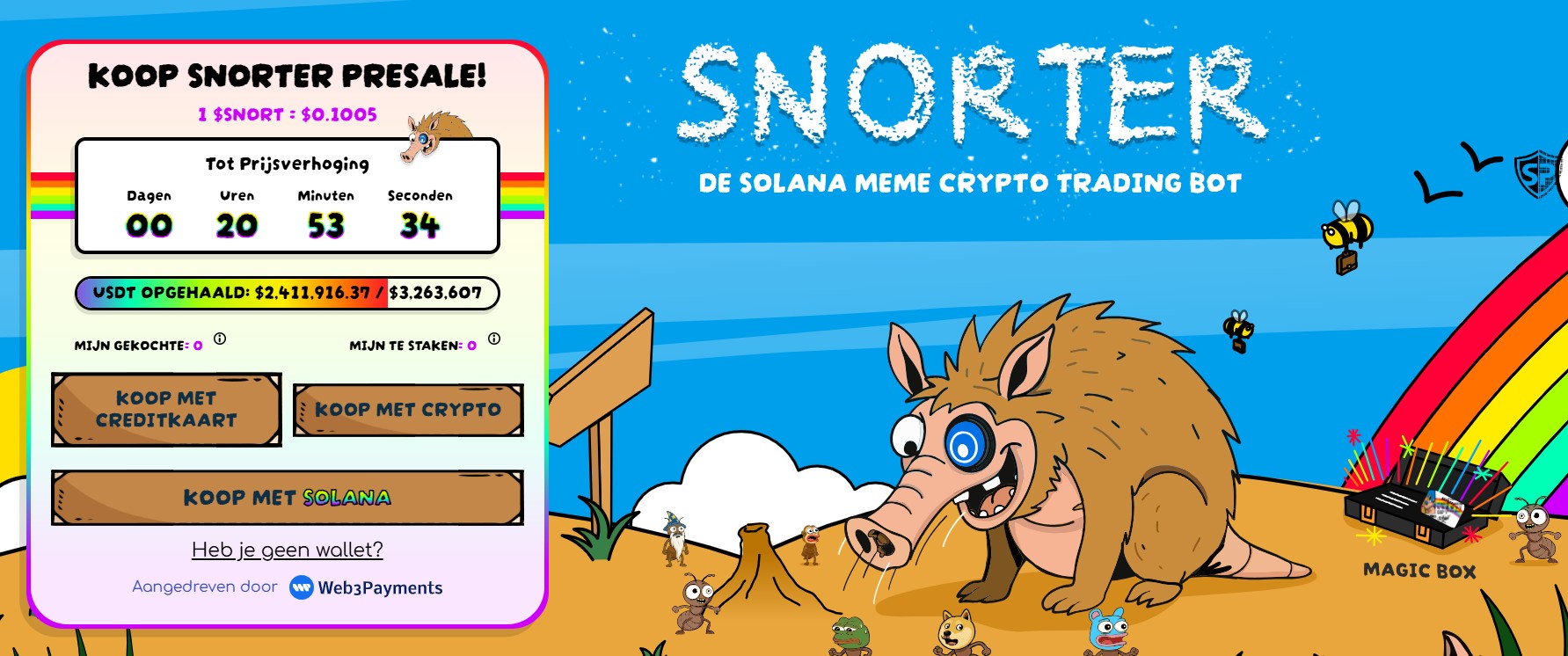 Is Snorter Token de volgende 100x crypto?