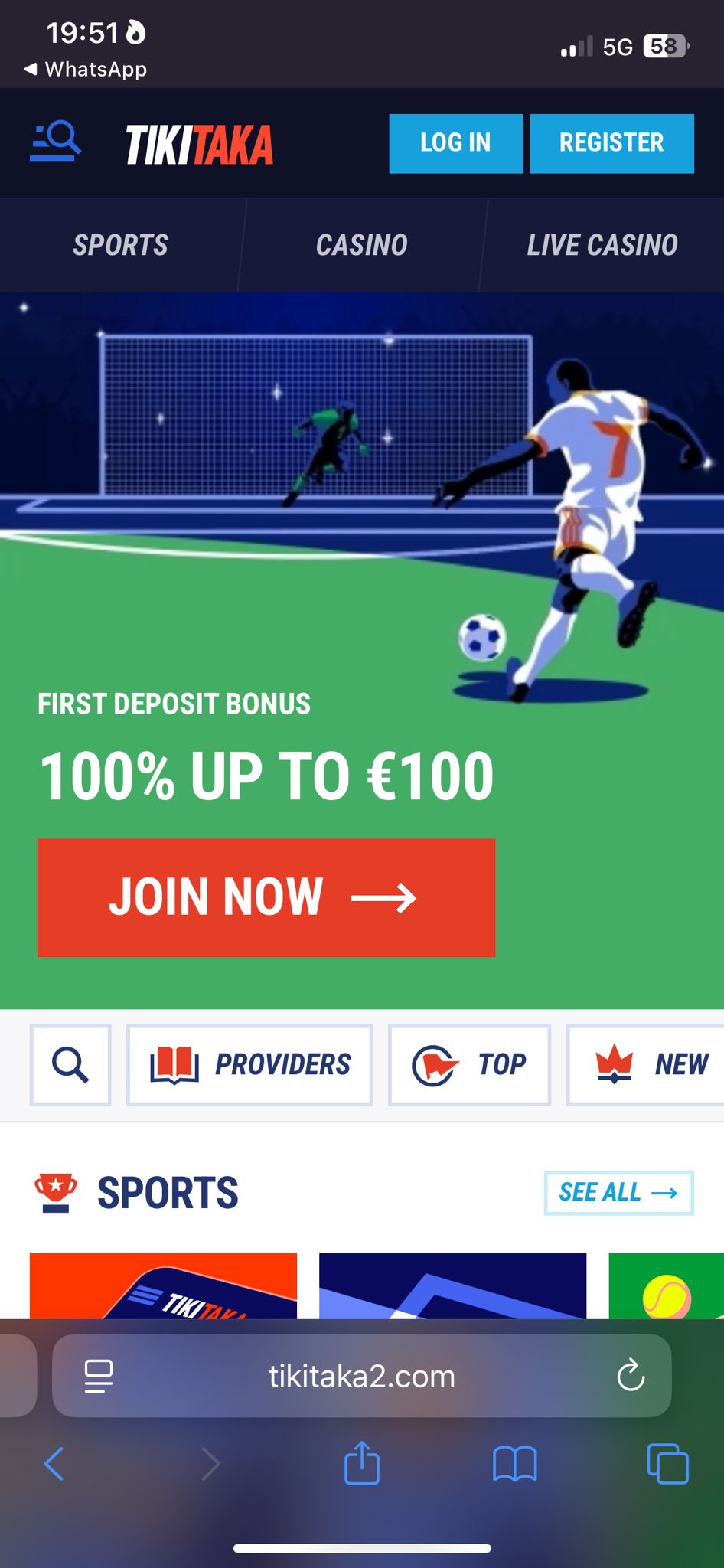 tikitaka mobiel online casino zonder Cruks