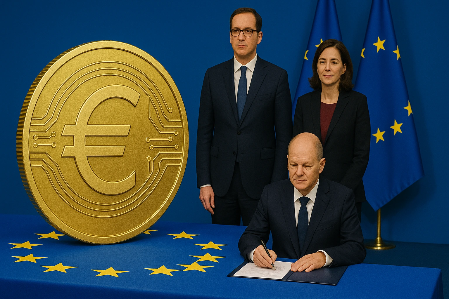 EU digitale crypto euro plan officieel - dit jaar nog?