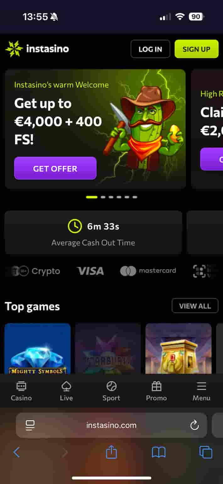 casino zonder cruks instasino